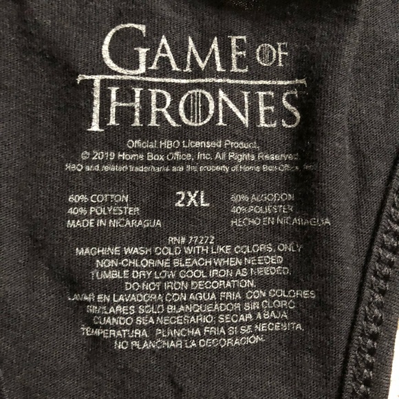 Game of thrones tank top - Picture 2 of 4